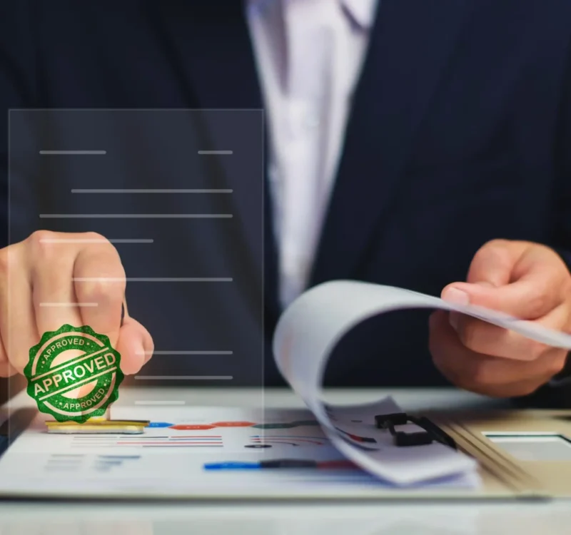 business-approved-concept-manager-hand-stamping-with-approved-stamp-certificate